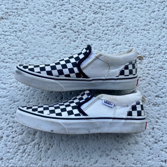 Checkered Vans Slip On - Picture 2 of 7